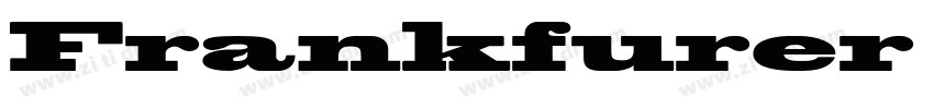 Frankfurer std字体转换